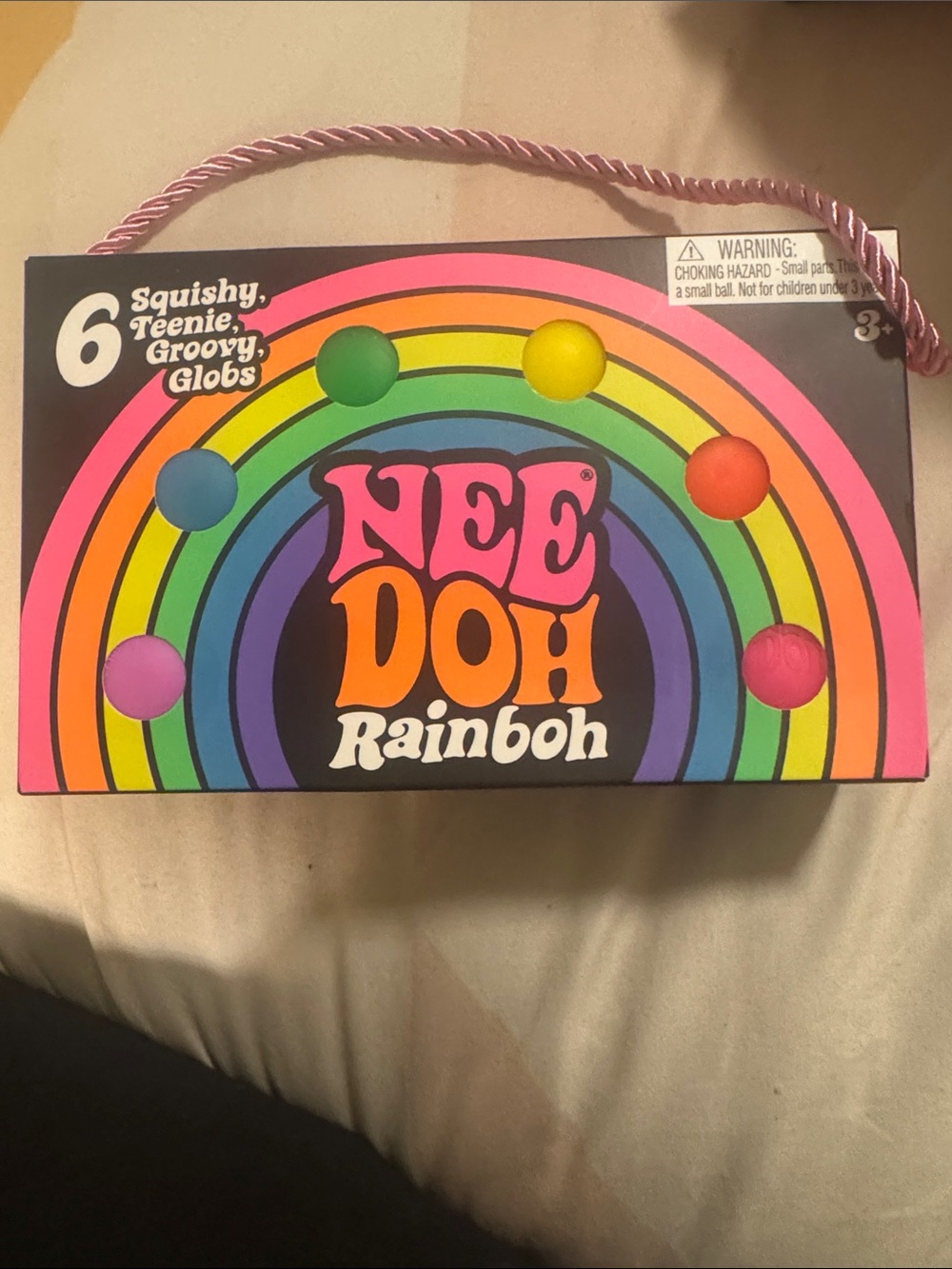 Nee Doh Rainboh Squishy Balls - Multicolor